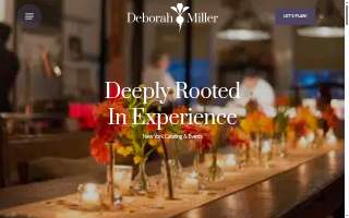 Deborah Miller Catering & Events website