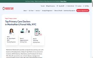 Manhattan Medical Arts - W 13th St Union Square website