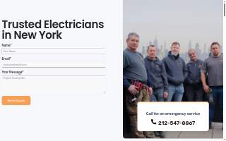 Electrician NYC LLC website