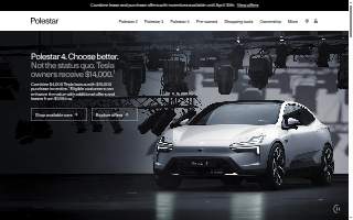 Polestar Detroit website