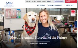 The Schwarzman Animal Medical Center website