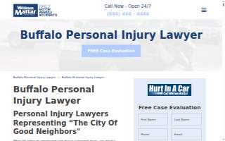 William Mattar Buffalo Accident Lawyers website
