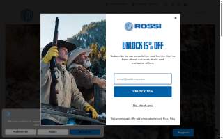 Rossi's Heating & Air Conditioning website