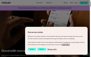 Starling website