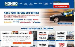 Monro Auto Service and Tire Centers of Charleston website