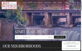 The Jeff Scofield Team Real Estate Agents of Rochester website