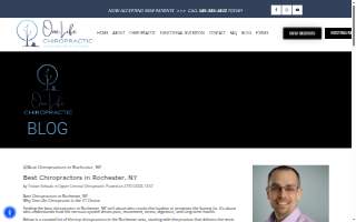 One Life Chiropractic website