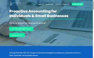 George Peter Klee CPA, LLC website