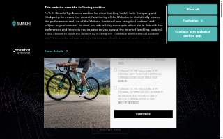 Bianchi Electrical website