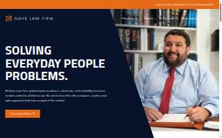 Nave Law Firm website