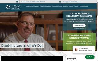 Olinsky Law Group website