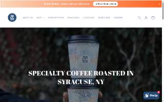 Salt City Coffee website