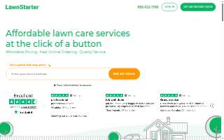 LawnStarter Lawn Care Service of Baltimore website
