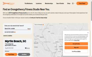 Orangetheory Fitness of Chicago website