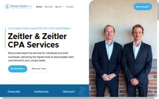 Zeitler & Zeitler CPA's website