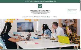 Wojeski & Company CPA's P.C. website