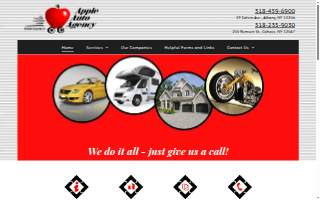 Apple Auto Agency website
