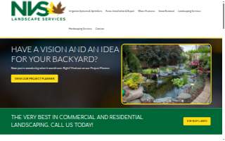 NVS Landscape Services website