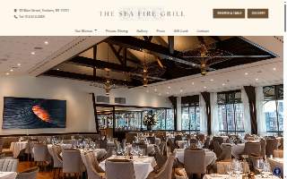 The Sea Fire Grill Westchester website