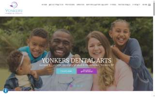 Yonkers Dental Arts website