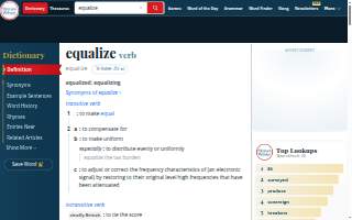Equalize Fitness and Wellness website