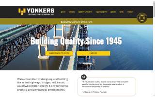 Yonkers Contracting Co Inc website