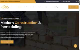 HAQ Construction website
