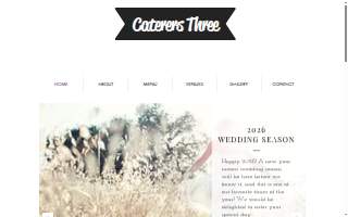 Caterers Three website
