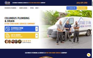 Plumbing Columbus & Drainage Clean website
