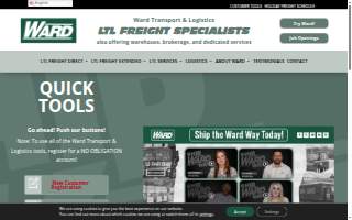 Ward's Plumbing Services website