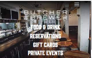 Butcher and the Brewer website