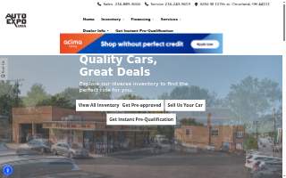 Auto Expo USA website
