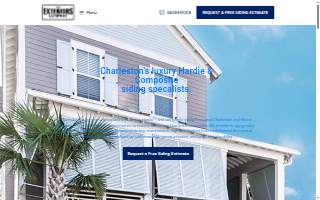 Holy City Roofing and Exteriors website