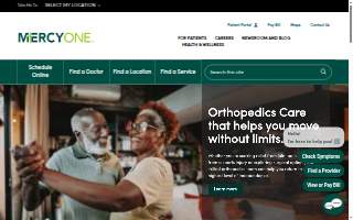MercyOne Clinton North Health Plaza website