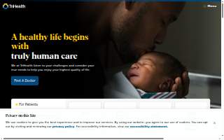TriHealth Behavioral Health Services website