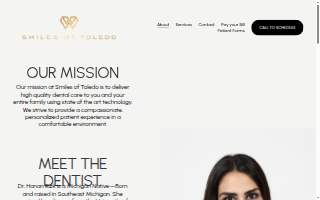 Smiles of Toledo Dental website