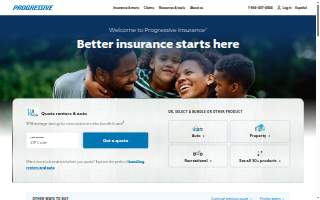 Progressive Insurance - Claims Office of Davenport website
