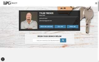 LPG Realty : Tyler Tresize website