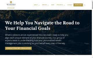 Whetro Wealth Management website
