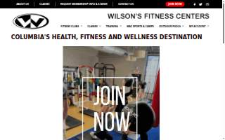 Fitness Norfolk website