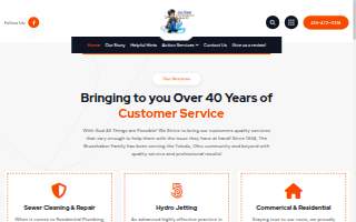 Action Sewer And Drain Cleaning LLC website