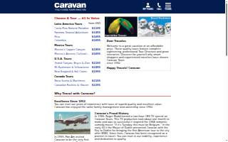 Caravan House website