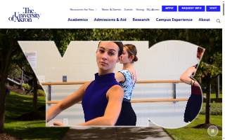 Akron Family Dental website