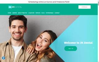 2K Dental of Akron website