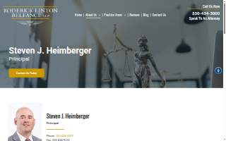 Steven J. Heimberger, Attorney at Law website