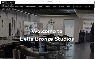 Bella Bronze Studios website