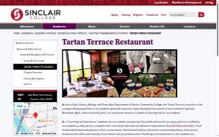 Tartan Terrace Restaurant website