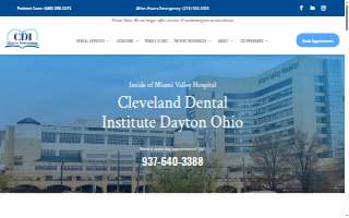 Miami Valley Hospital Dental Center website