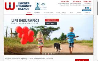 Wagner Insurance Agency website