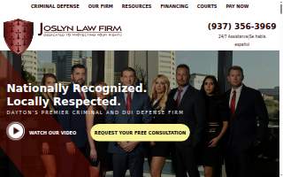 Joslyn Law Firm website